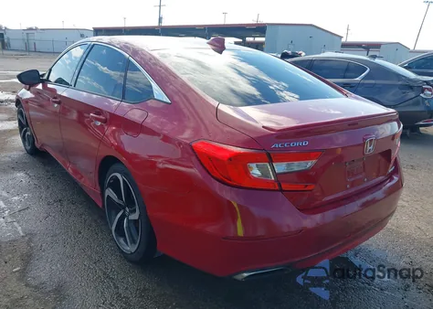 2018 Honda Accord Sport из США, поврежденный, VIN 1HGCV1F31JA043412